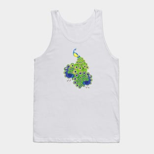 Beautiful Peacock Tank Top